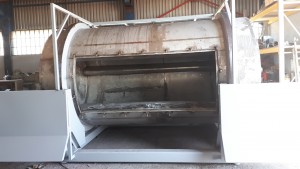 Πλυντήριο διχτυών για την ιχθυοκαλλιέργεια.