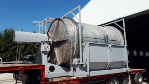 Πλυντήριο διχτυών για την ιχθυοκαλλιέργεια.