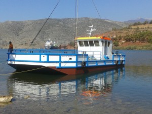 Ναυπήγηση σκάφους ΑΝΔΡΟΜΑΧΗ ΙΙΙ. Ναυπήγηση, μεταφορά και καθέλκυση σκάφους.