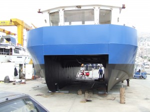 Ναυπήγηση σκάφους IONIAN CAT II και πλεύση του.