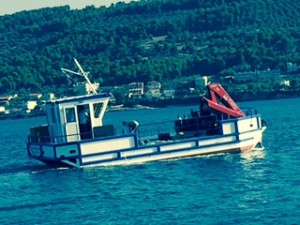 Ναυπήγηση σκάφους ΚΑΠΕΤΑΝ ΠΑΥΛΟΣ και πλεύση του.