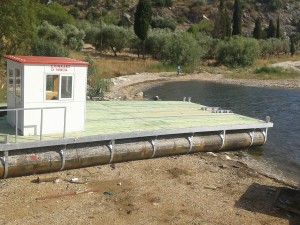 Κατασκευή βοηθητική εξέδρα εργασίας ΕΧΙΝΑΔΕΣ για την ιχθυοκαλλιέργεια.