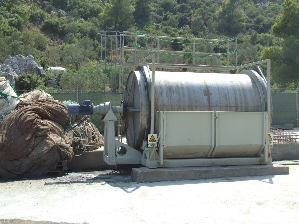 Πλυντήριο διχτυών βαρέου τύπου