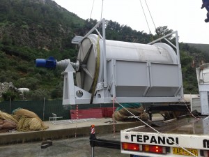 Κατασκευή πλυντηρίου διχτυών για την ιχθυοκαλλιέργεια.
