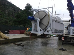 Κατασκευή πλυντηρίου διχτυών για την ιχθυοκαλλιέργεια.