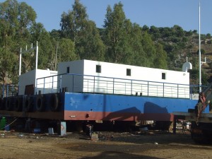 Επέκταση και επισκευή φορτηγίδας