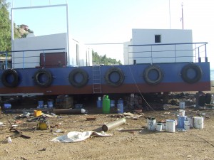 Επέκταση και επισκευή φορτηγίδας