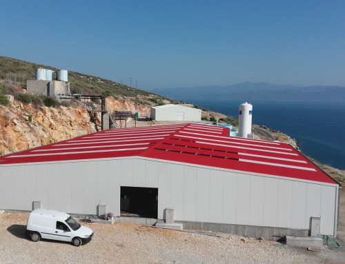 Κατασκευή μεταλλικού Κτιρίου