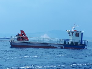 Αυτοκινούμενη εξέδρα εργασίας με μηχανοστάσιο